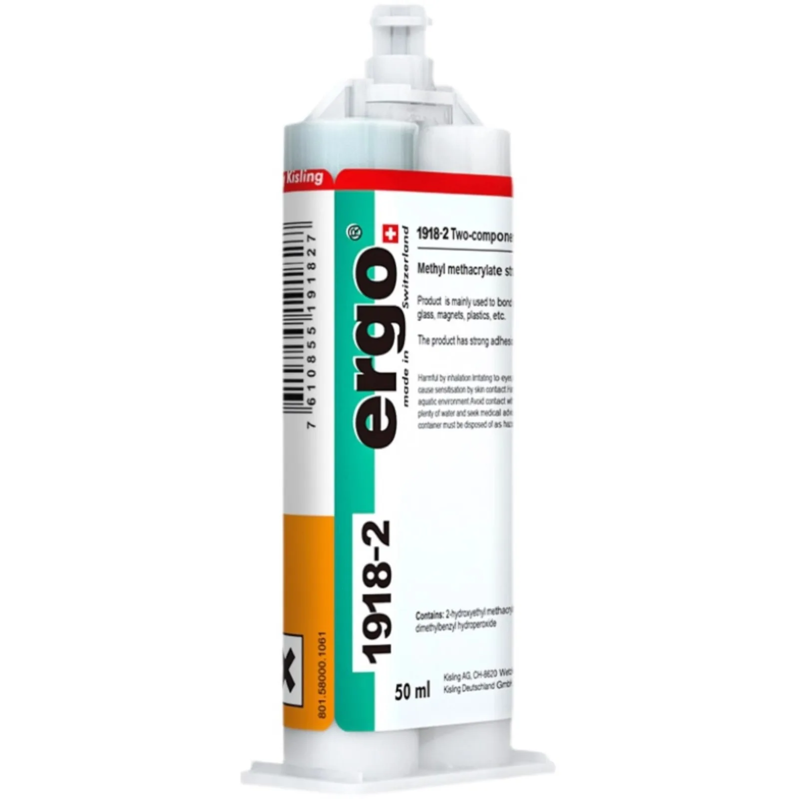 Ergo1918 Strong Ab Glue Sticks To Cermet, Iron, Stainless Steel, Glass, Wood and Acrylic Welding Glue.