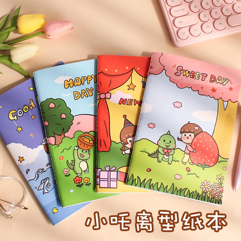 Cute Hand Account Release Paper Book Double-sided Thickened Release Paper Hand Account Sticker Material Illustration 30 Sheets