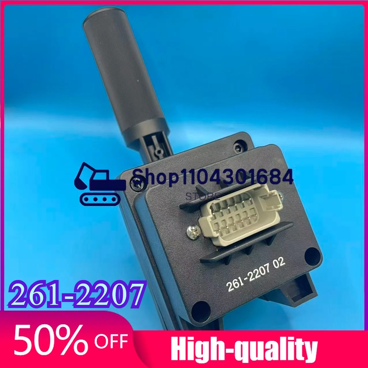 

261-2207 Группа управления погрузчиком экскаватора Коробка передач 416D 424B 428E 442D Переключатель управления переключением передач 2612207