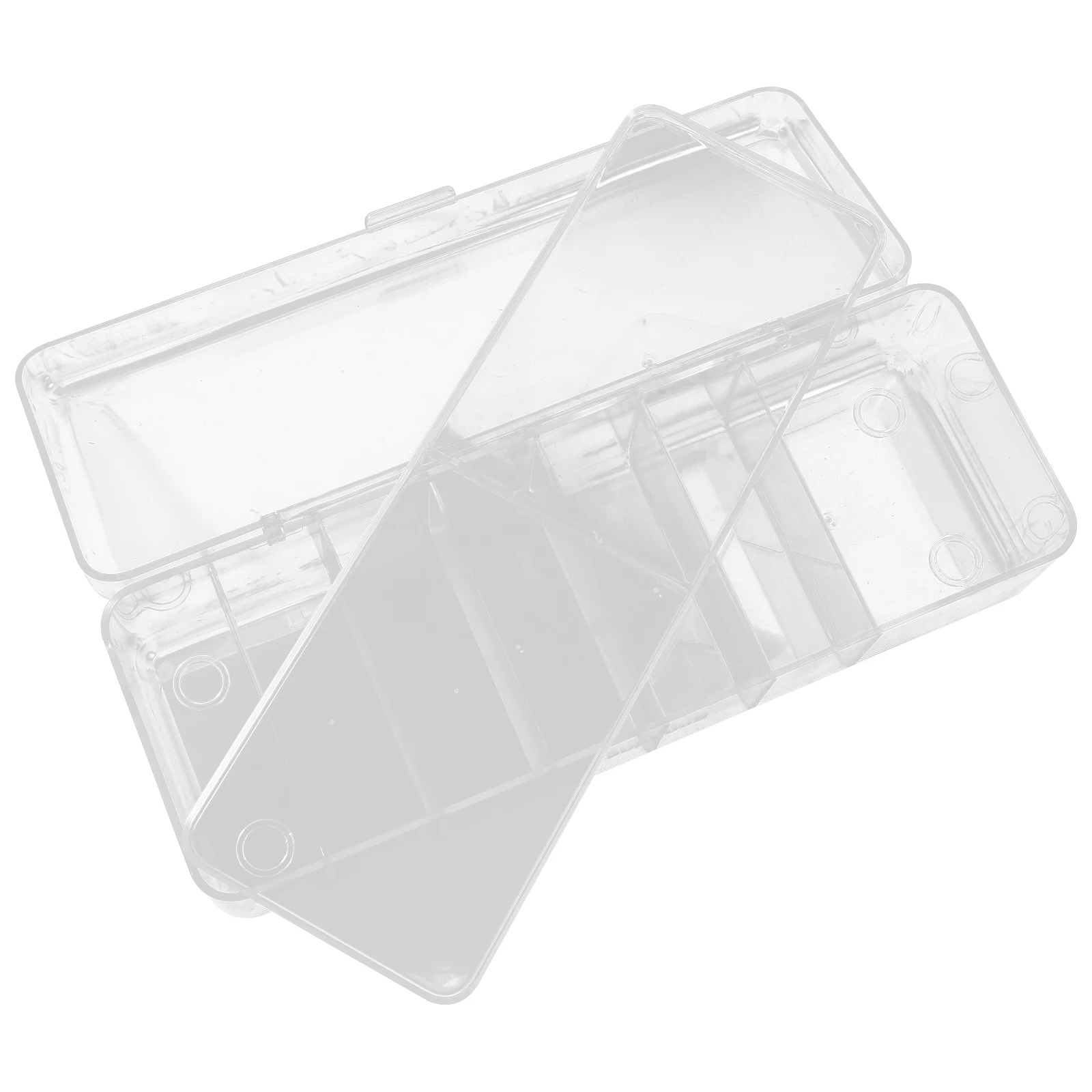 

s Data Cable Storage Box Transparent Plastic ganizer for Cords Electronics Wire Management Desktop Tidy Flex Holder