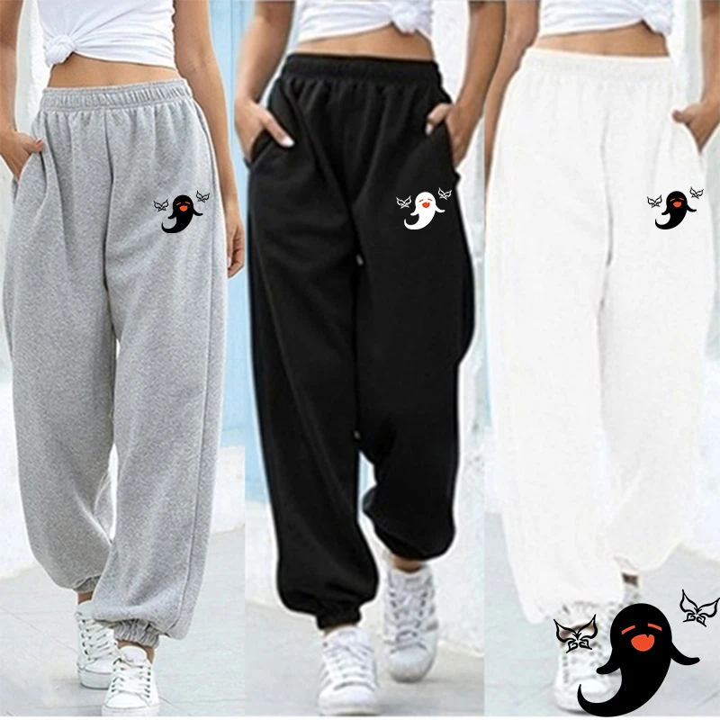 Cute Printed Women And Men Sweatpants Long Pants Jogger Trousers Womens Casual Sports Pant