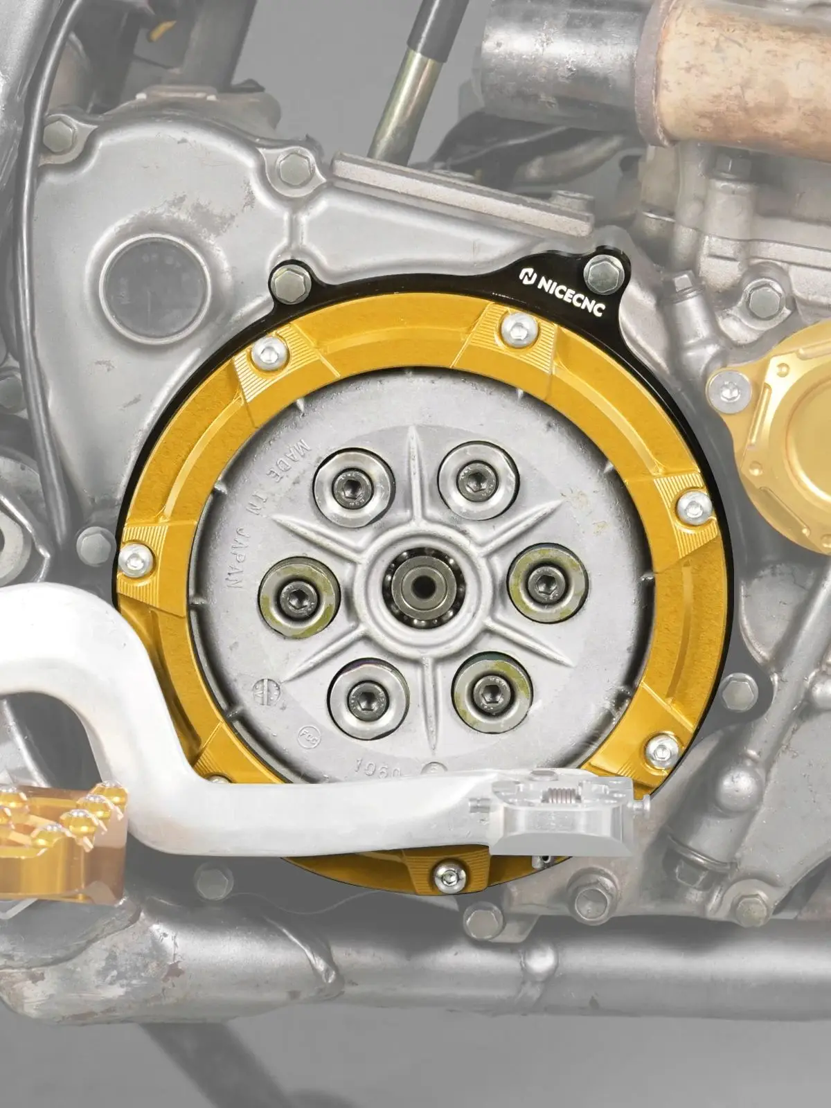 Für 2024 Suzuki DRZ400 Motorrad Kupplung Äußere Kappe Wasserpumpe Schutz Abdeckung Kit DRZ400E DRZ400S DRZ400SM DR-Z400 E S SM 2000-2024
