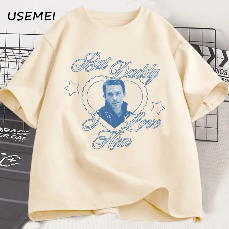 

But Daddy I Love Him T-Shirt Men Women Graphic Printed T-shirts Casual Coton Short Sleeve Musical Tee Oversized T Shirt Tops