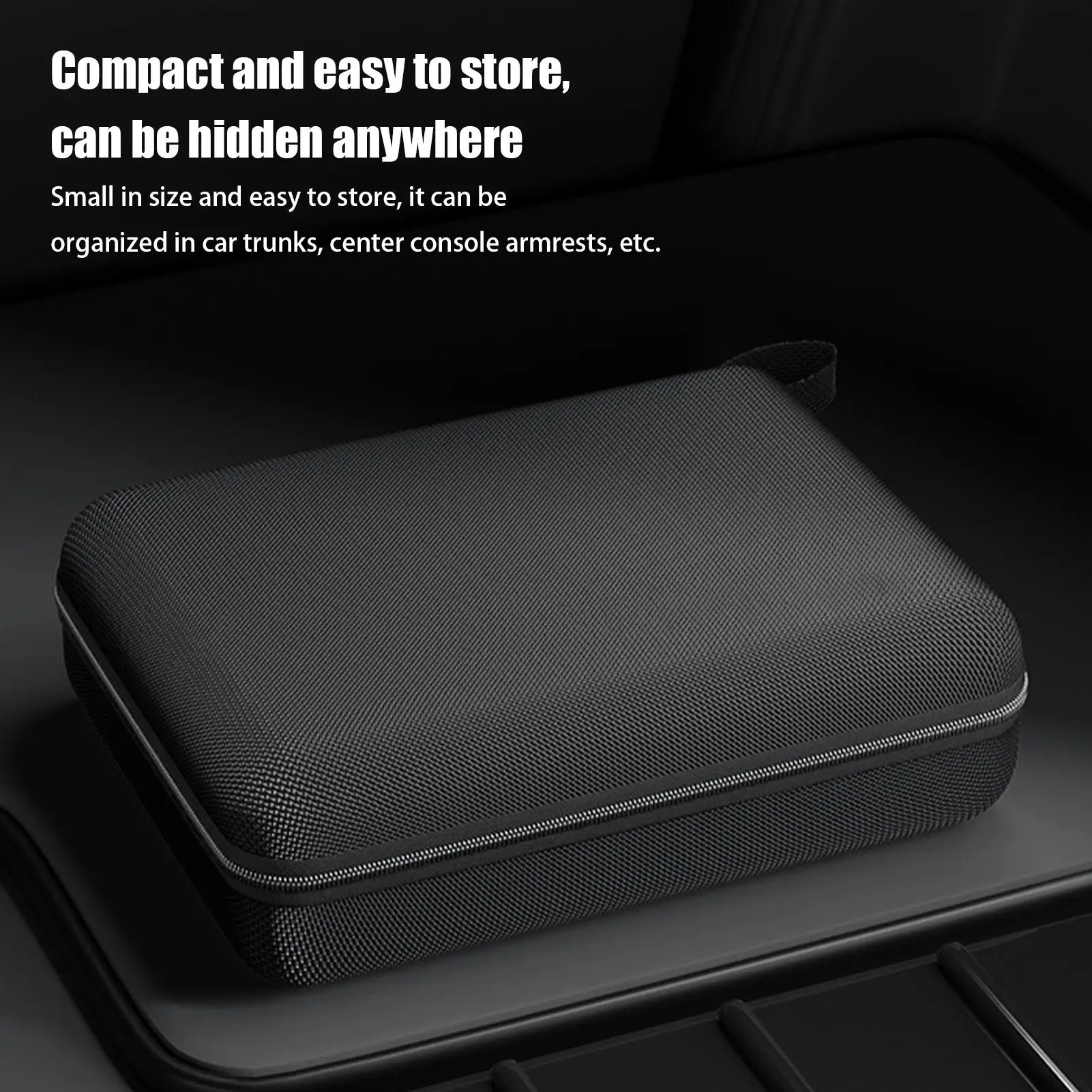 Car Vacuum Carrying Case Car Vacuum Cleaner Tool Bag Pet Hair Vacuum Organizer Zipper Closure Storage Case Portable Tool Storage