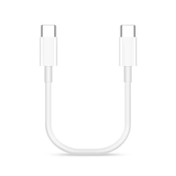 Cable corto tipo C 60W y 20cm, USB TypeC, línea datos rápida para teléfono móvil 15, carga tableta, envío