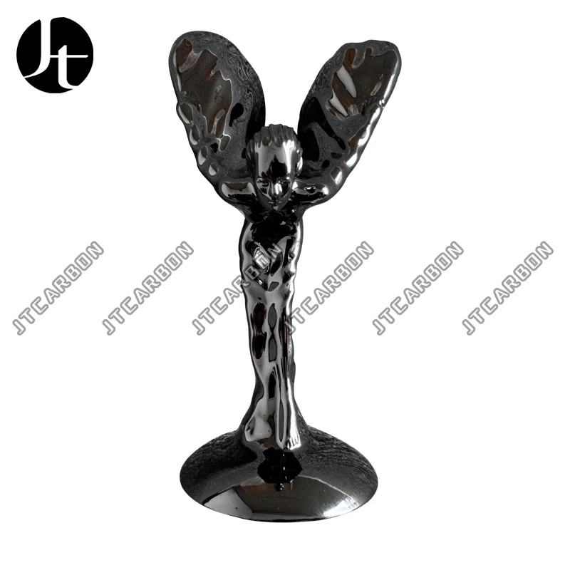 For CULLINAN WRAITH GHOST DAWN RR4 RR5 RR6 SRE6A BLACK Badge Spirit Of Ecstasy Cover Car Radiator OE 51137444640 New Brand Parts