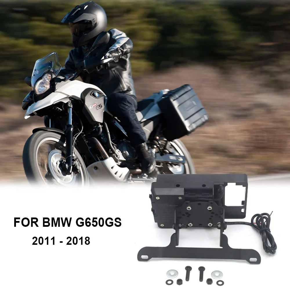 For BMW G650GS G650 GS 2011-2018 Windscren Bracket Mount Smartphone GPS Holder Phone navigation bracket