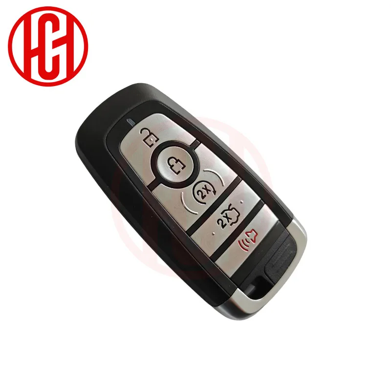 Carcasa de llave inteligente con Control remoto, funda para llave de coche Fob AKFDS131 para Ford Edge Fusion Expedition Explorer Mustang 2017 2018