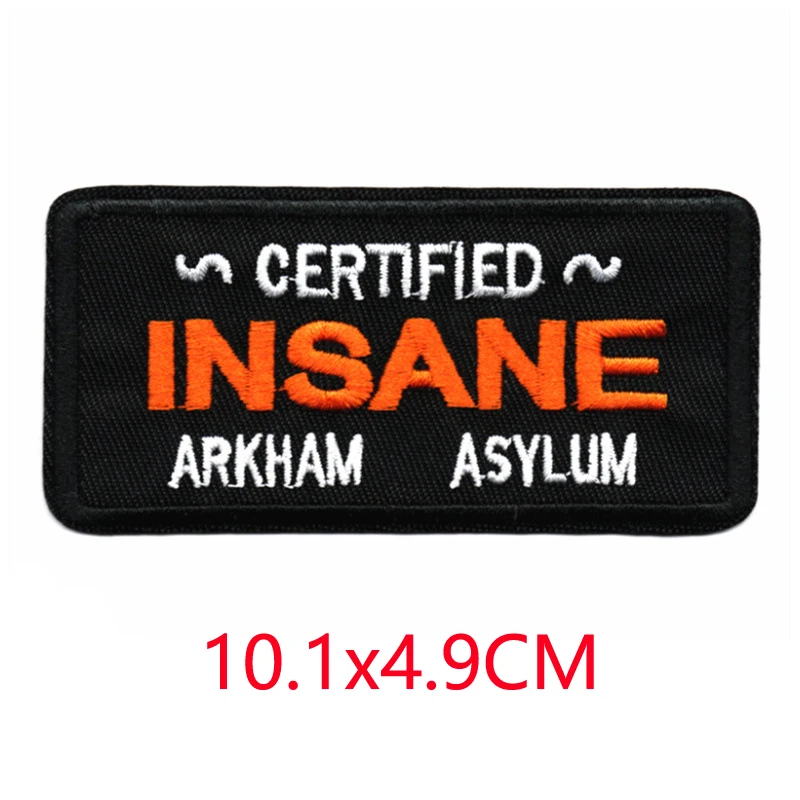 Brief Eisen auf Patches für Kleidung Designer bestickt taktische militärische Outdoor nähen kleine rot blau weiß schwarz gold parche diy – Detail 20