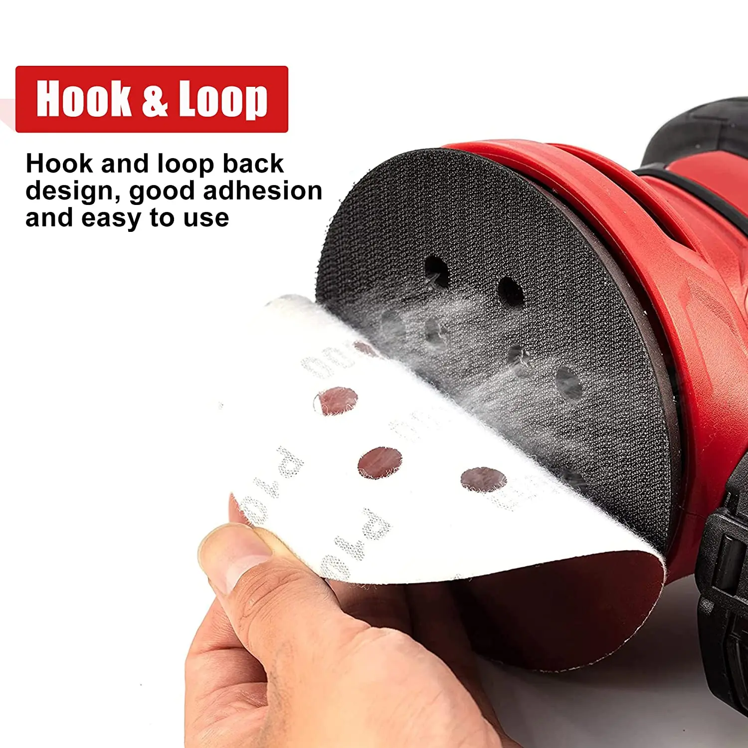 Dischi abrasivi Hook Loop 125mm 8 fori carta vetrata 180 pezzi assortimento di carta vetrata per levigatrice orbitale casuale 12 tipi di grana (40-3000)