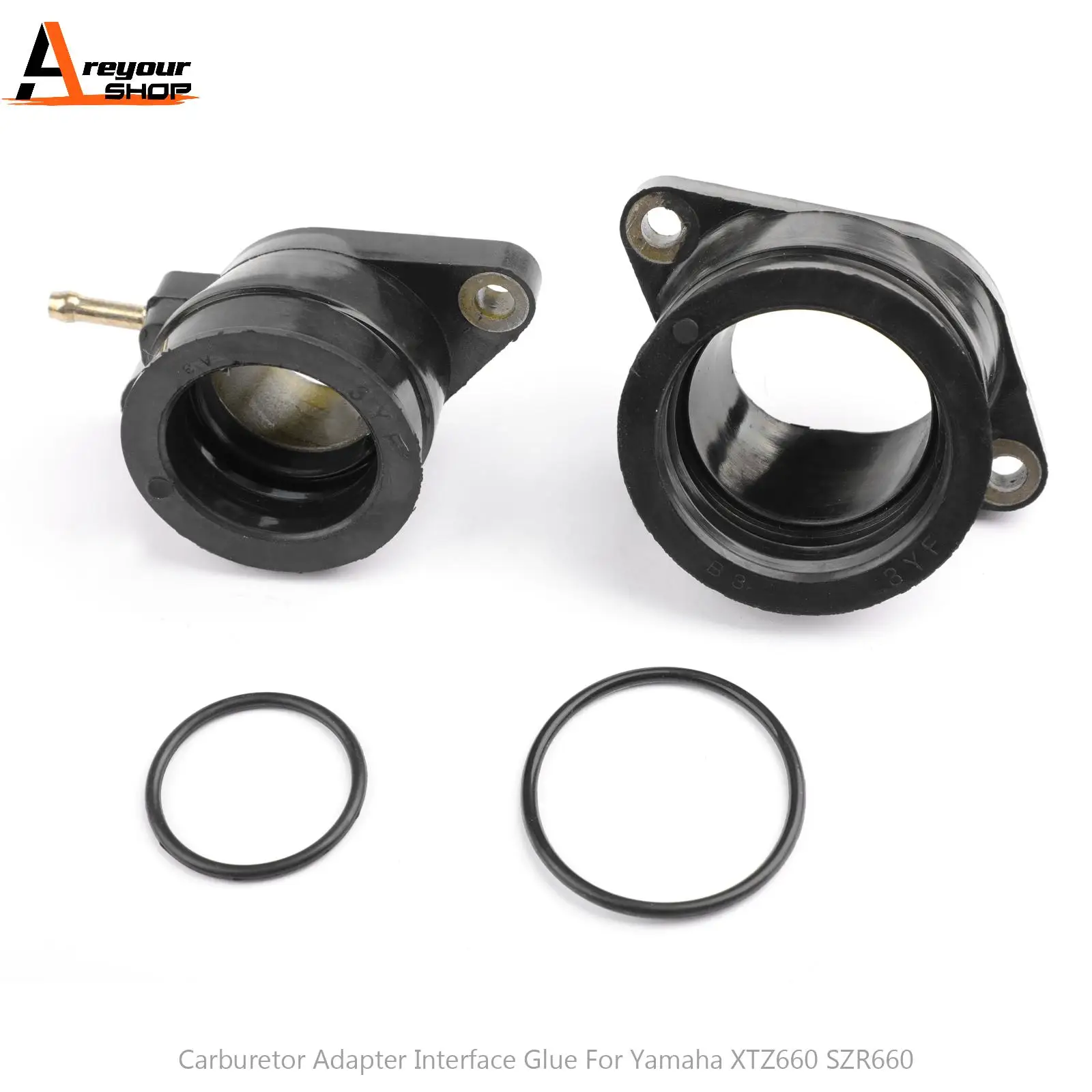 

Intake Manifold Boots LH + RH for Yamaha SZR XTZ 660 3YF 4MD Tenere 1991 - 1999