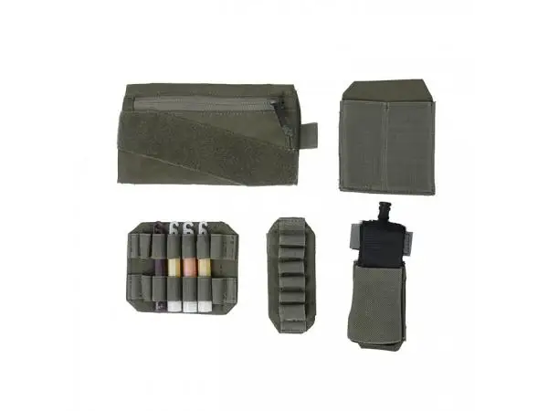 New Outdoor Sports Tactical Hunting Vest Chest Hanger Special Accessory Pack 5-piece Set