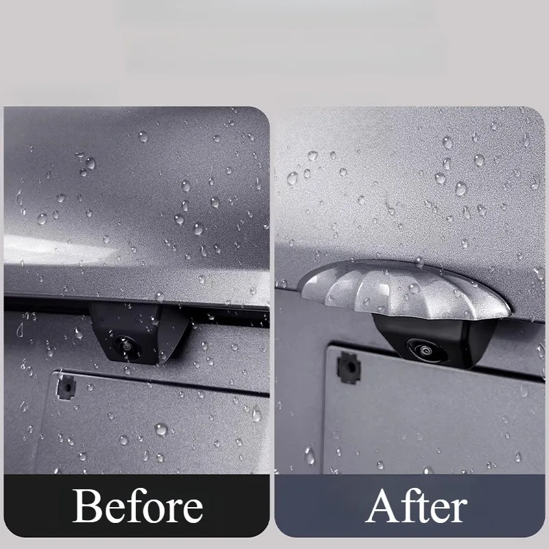 For BYD Sealion 06 DM-i/EV Rear Camera Rain Cover, 360 Panoramic Camera Rain Shield Protector Anti-Rain Exterior Car Accessories