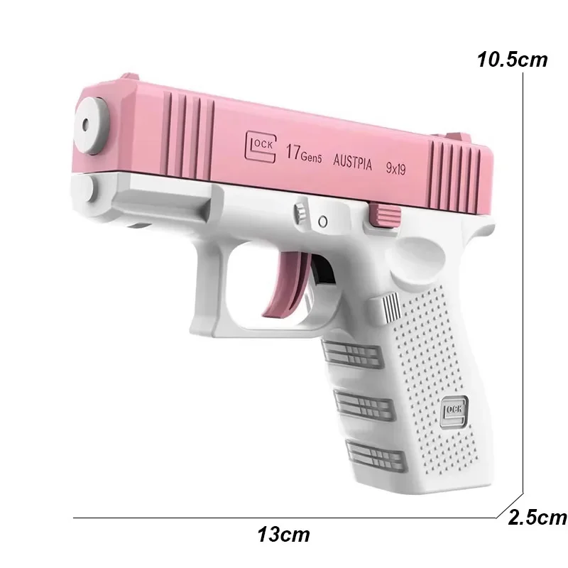 Popular Toys At Glock Water Park Summer Water Battle Toys Water Gun Pink White Blue White Gifts Playing with Friends