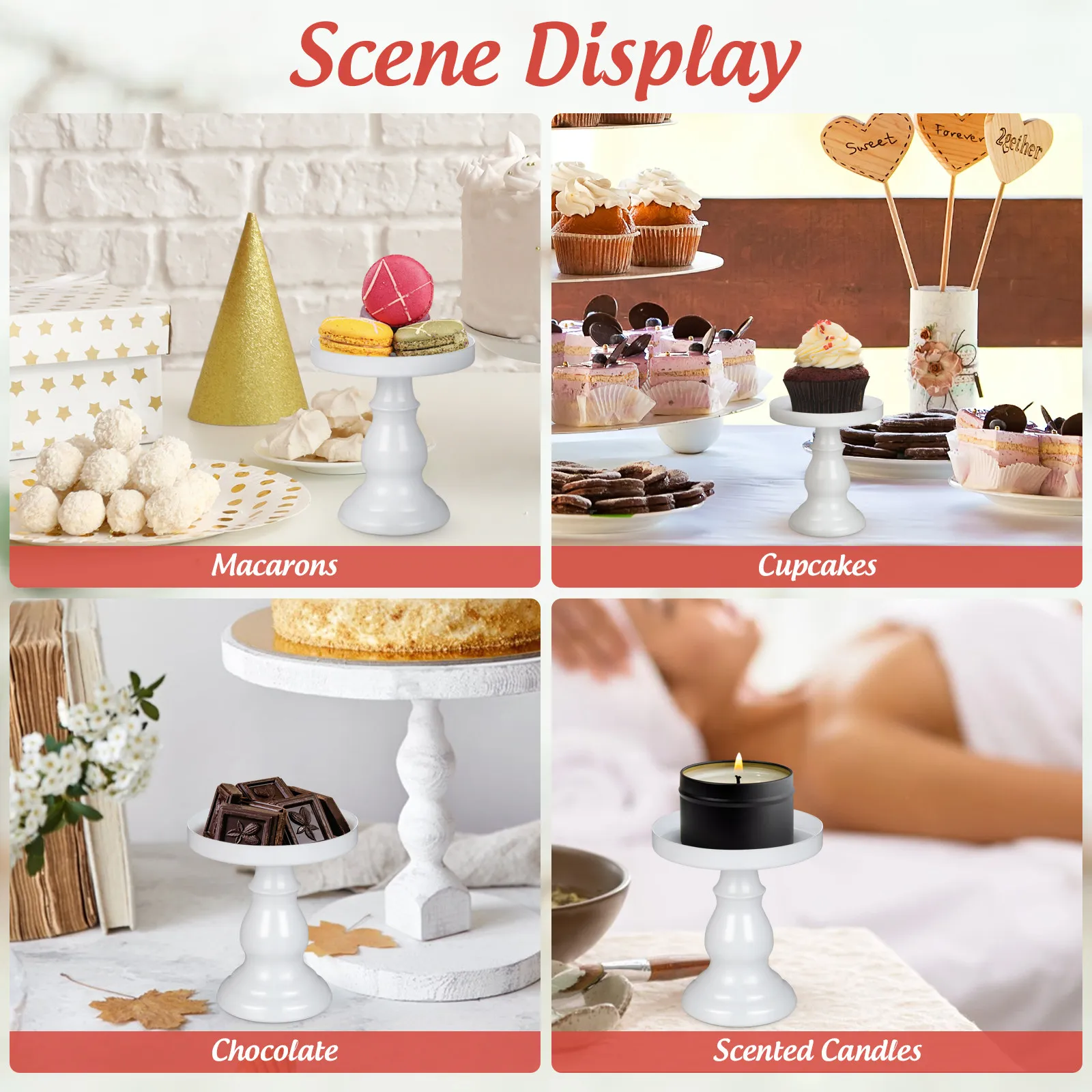 1Pcs Premium Metal Cake Stand  - Baby Food Dessert ulasan dan harga