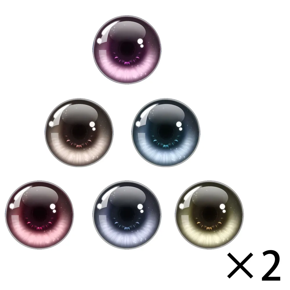 Blyth Doll BJD Toy Anime Doll Glass Eyes Cabochons Round10MM-40MM Dragon Cat Eye Toys DIY Jewelry Accessory MIX Big Pupil Eye