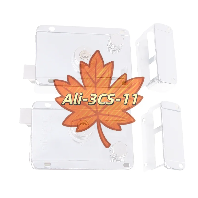 

Exterior Iron Door Locks Security Anti-theft Lock Multiple Insurance Lock Wood Gate Lock Hardware