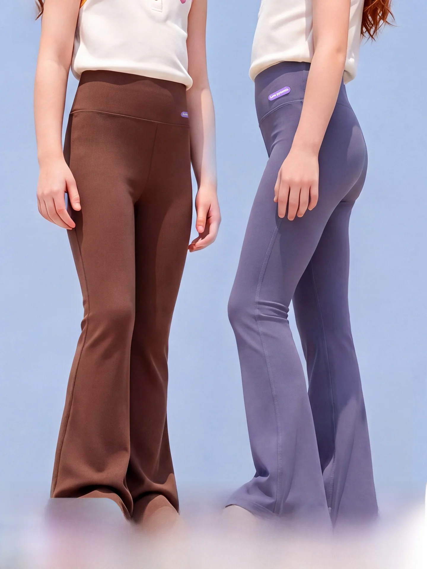 pantalones-de-yoga-para-ninas-elasticos-deportivos-largos-ajustados-corte-bootcut-ropa-infantil-fibra-de-poliester-ci