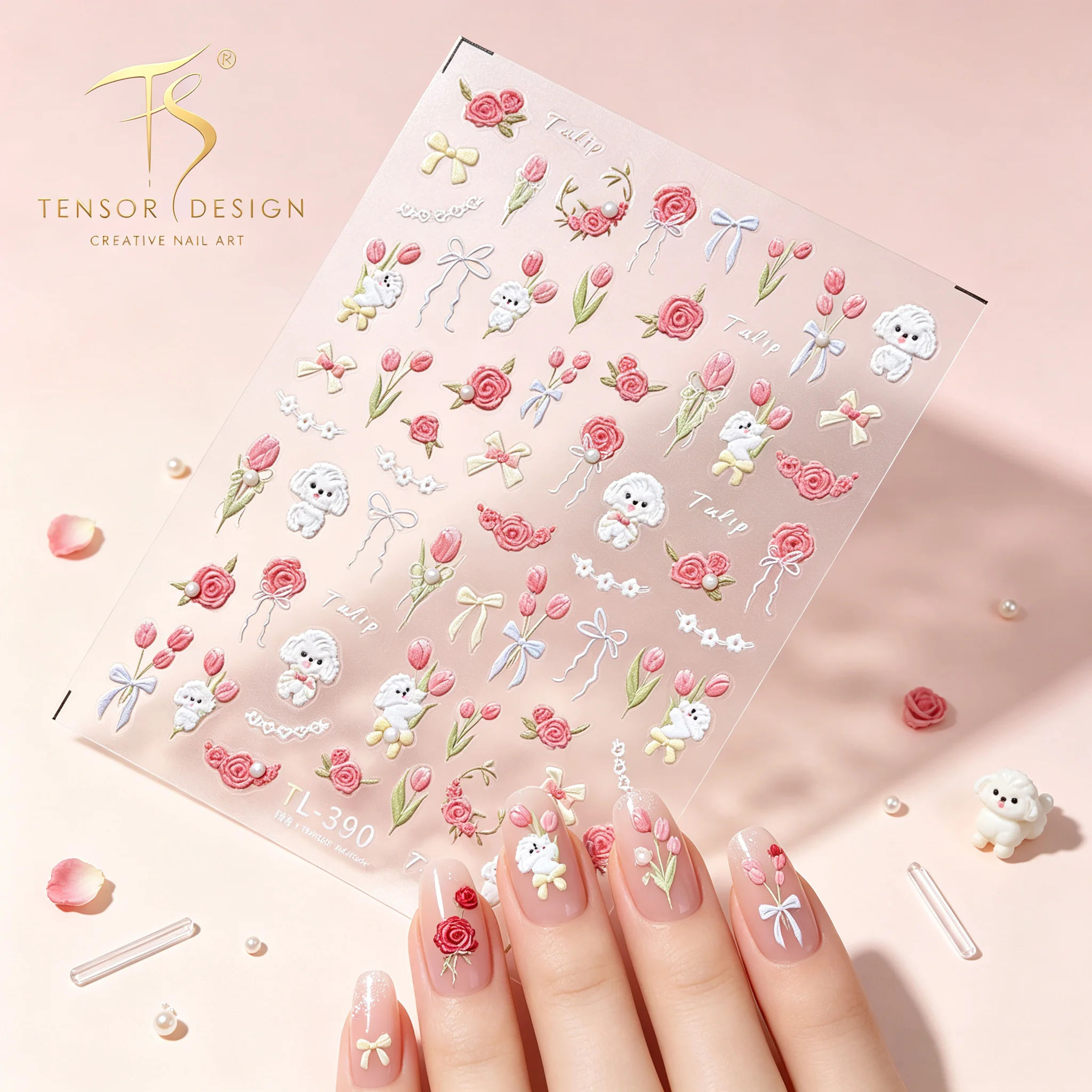 Autocollants pour ongles TENSO - Nail Art Elegan avis et prix