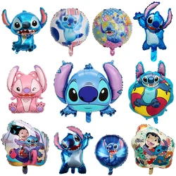 Disney Stitch Balloon Children's Birthday Party Decoration Cute Cartoon Disney Aluminium Balloons Baby Shower Supplies Gifts