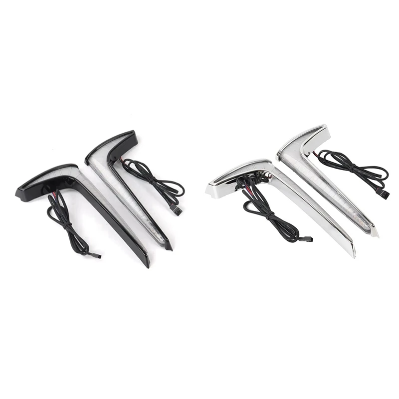 

A02Q-Motorcycle Front Fairing Lightindicator Run Turn Brake Lights For Indian Challenger Chieftain Pursuit