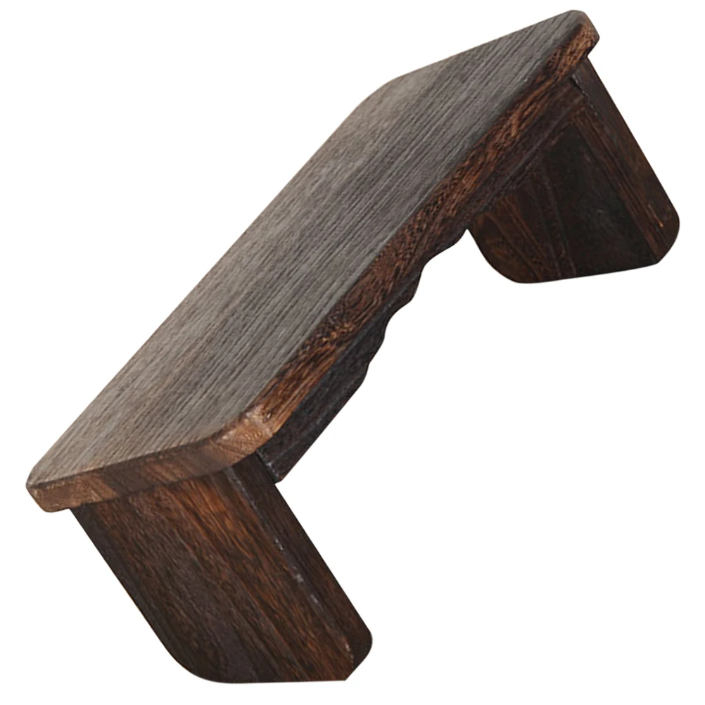

Meditation Stool Zen Bench Foldable Wood Stools Portable Small Stool Kneel Mat Non skid Temple Furniture Durable Compact Storage