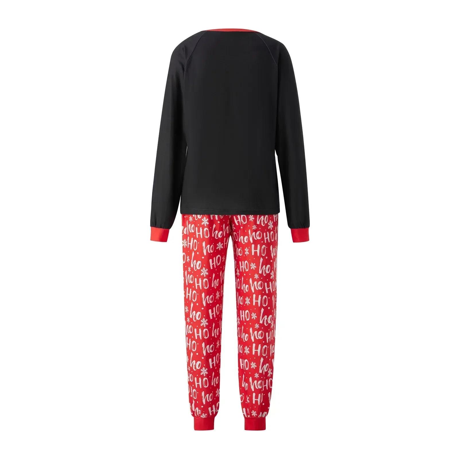 Pajamas Black Christmas Family Pants Home Tree Letter Sleep Autumn Clothes Long Matching Wear Sets Tops Sleeve Print