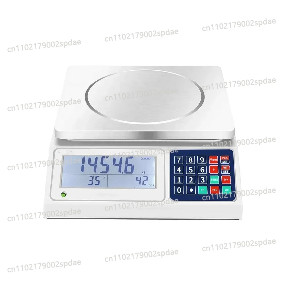 ANDRU Digital Counting Scale 8000G 0.01G Precision with RS232 Optional Industrial Commercial Precision Electronic Weighing Scale