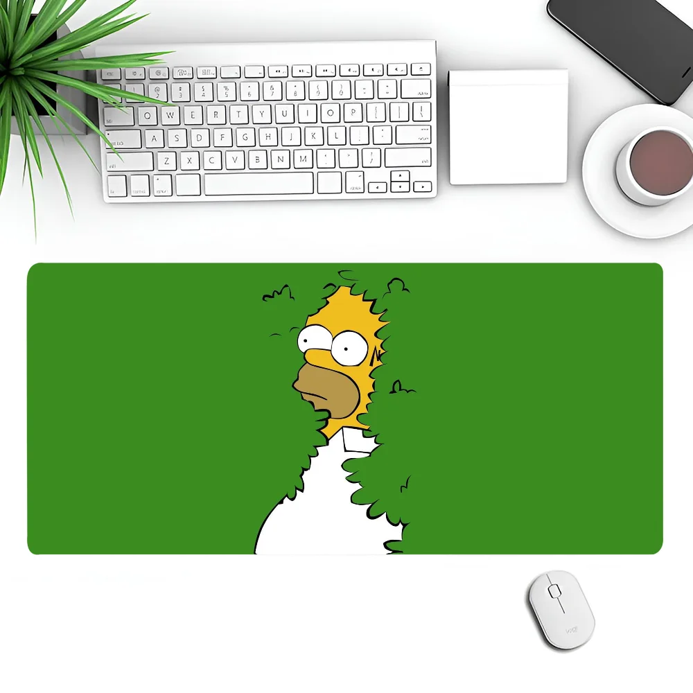 Non-slip Mouse Pad The S-Simpsons Suitable For Office Computers Laptops E-sports Game Desk Mats XXL Keyboard