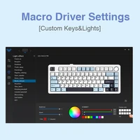 AULA F75 2.4G Wireless/Bluetooth/Wired Gaming Mechanical Keyboard RGB Customized 75% Layout OEM Profile Gasket Structure 6
