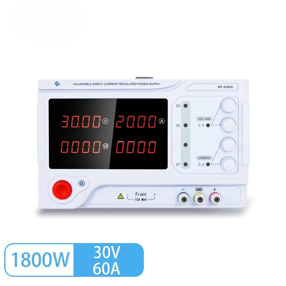 30V 60A 1800W Digital Workbench Laboratory Variable DC Adjustable Power Supply MY-K3060 Laboratory Switching Power Supply