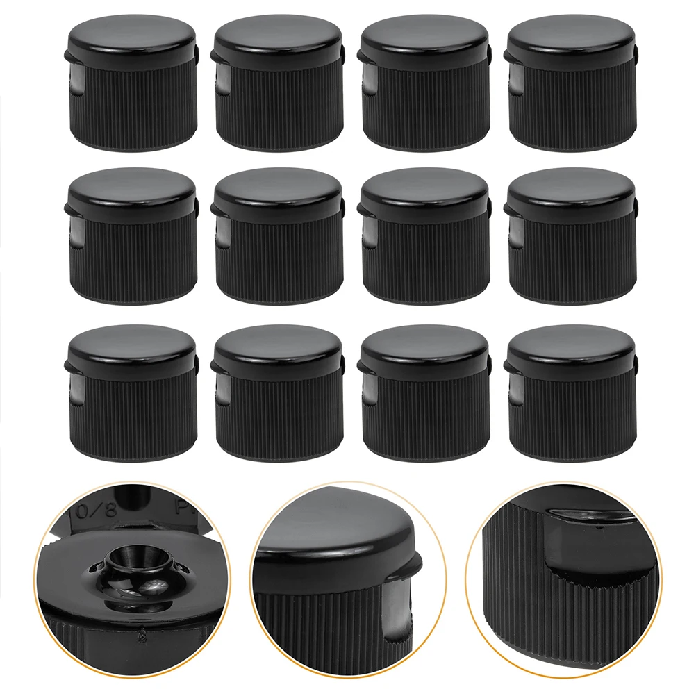 

40 pcs Sports Water Bottle Caps Replacement Plastic Leakproof Screw Lids Reusable Sealing Replacement Lid for Sport