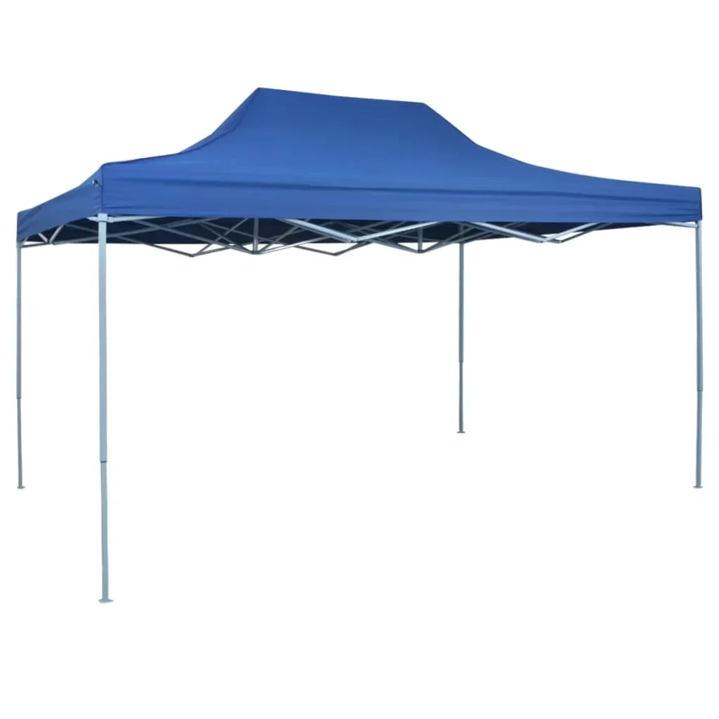 Foldable tent 3x4,5 m blue garden supplies, awning, outdoor supplies, awning, parasol, thermal insulation and rain proof