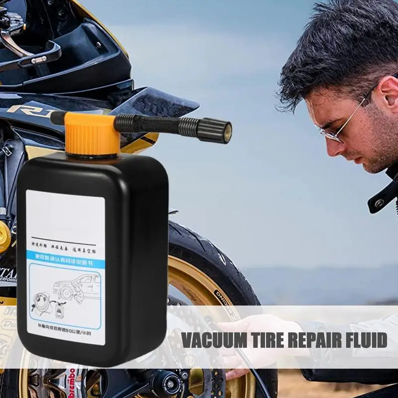 450ml Tire Puncture Repair Sealant Fluid Car Motorcycles Electric Vehicles Rubber Tire Repair Liquid Car Tire Repair Accessories