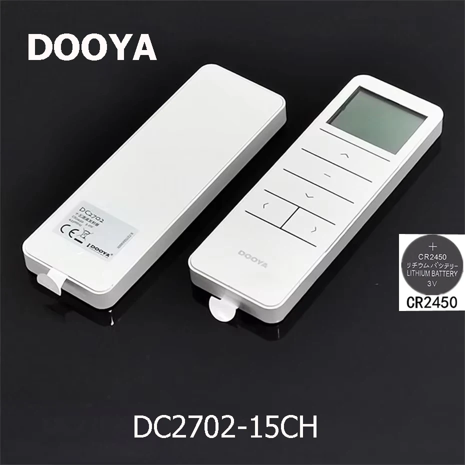 

Original Dooya DC2702 15-Channel Remote Emitter for Dooya RF433 Fixed Code Motor,to Control 15pcs motors separately