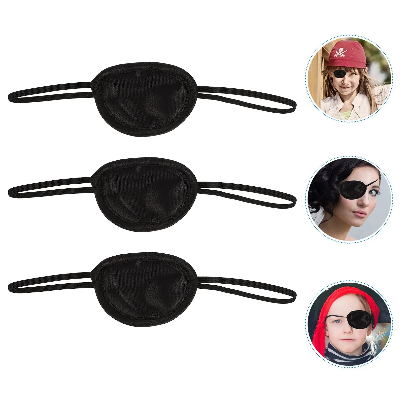 

Single Eye Patch Strabismus and Amblyopia Training Goggles for Left And Right Eyes Single-Eyed Eyepatch for Adults and Kids