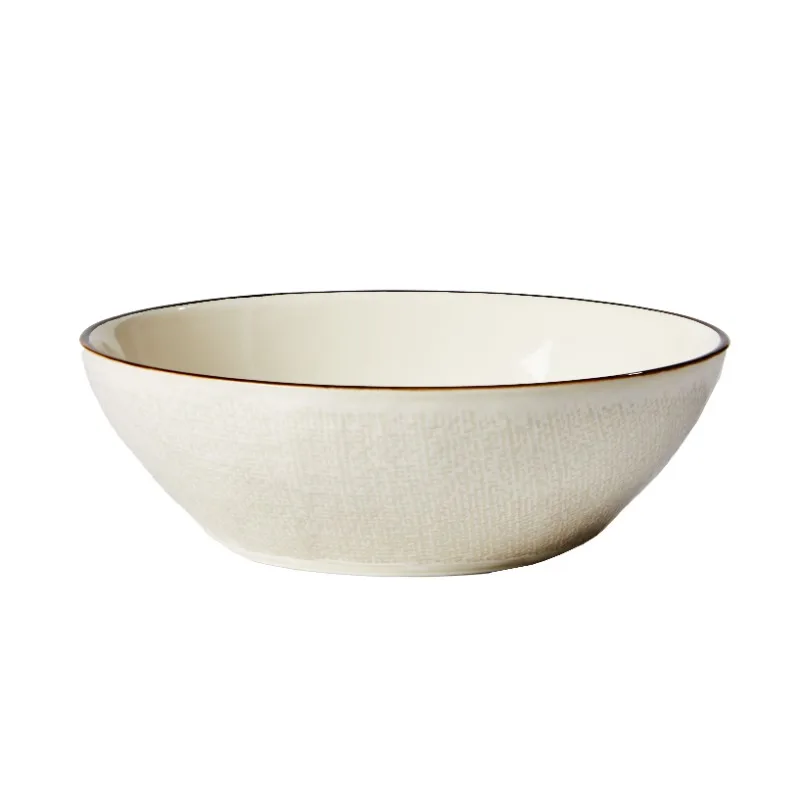 Cream Murphy Stoneware Dinner Bowl