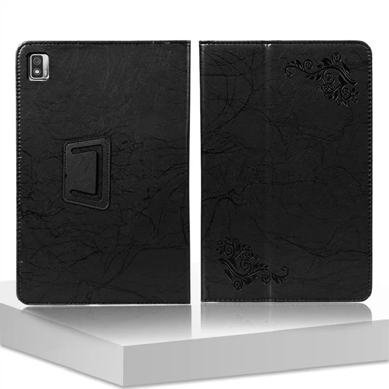 Funda con relieve para JUSYEA J10, cubierta magnética con correa de mano para tableta PC Android 11 DE 10,1 pulgadas