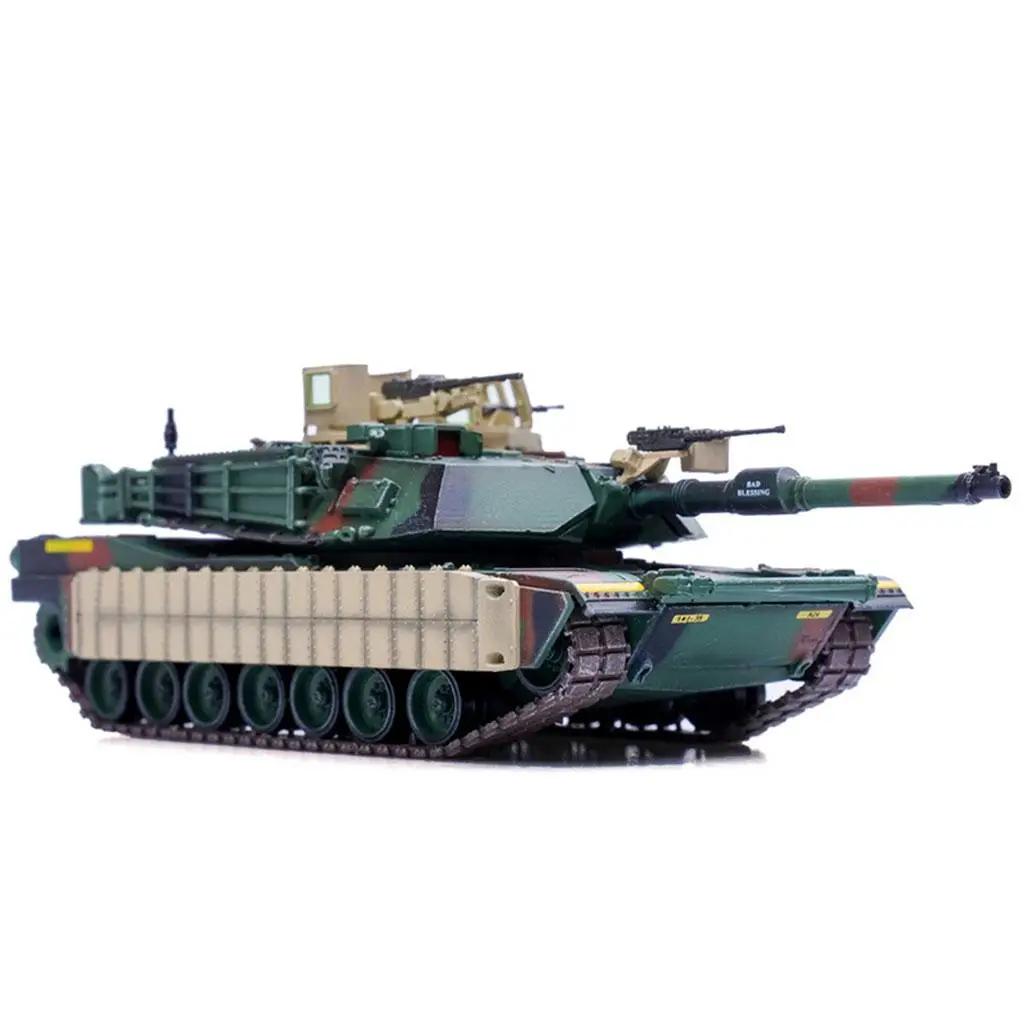 

1/72 Scale Tank Model Toy Building Bricks Christmas Gift Alloy for Tabletop
