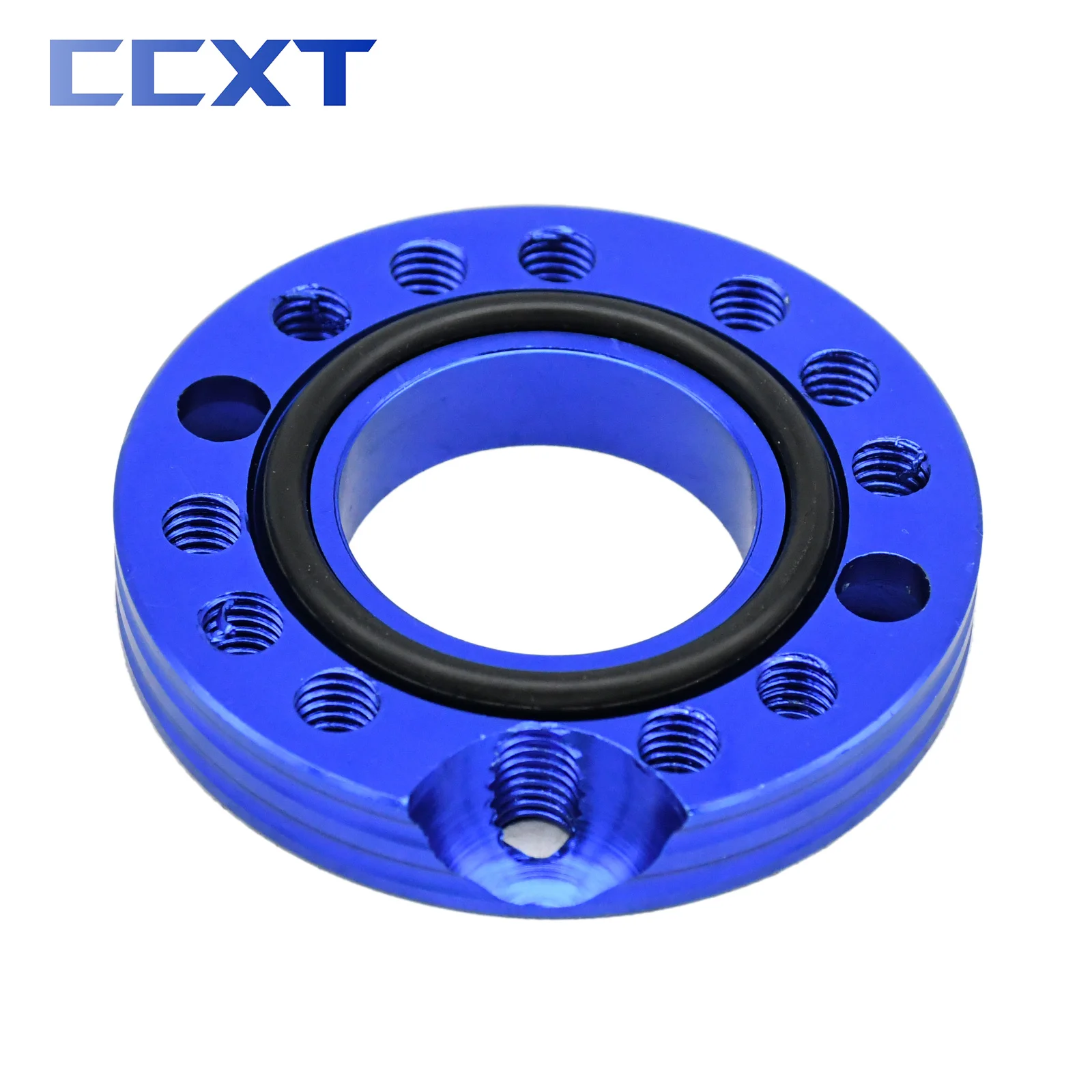 KTM 혼다 야마하 가와사키 스즈키 유니버설 오토바이 28mm CNC 카브 조절기, 카뷰레터 입구 매니 폴드 스피너 플레이트 어댑터