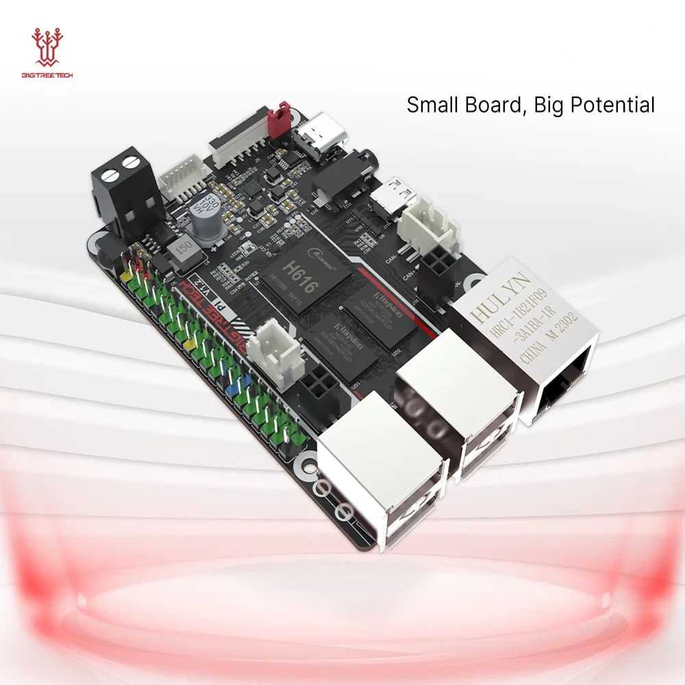 

BIGTREETECH BTT PI 64 Bit Motherboard Quad Core Cortex-A53 ARM CAN Bus HDMI Output Upgrade For Klipper VS Raspberry PI Orange PI