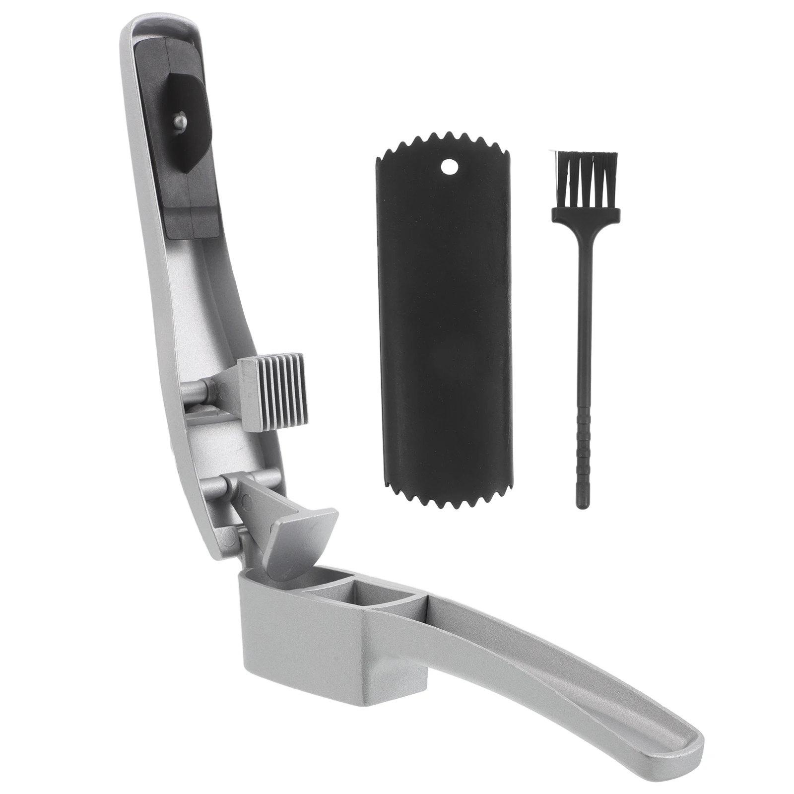 

Garlic Press Chopper Multifunction Crushing Tool Aluminum Alloy Crusher Utensil Heavy Duty Mincer Manual