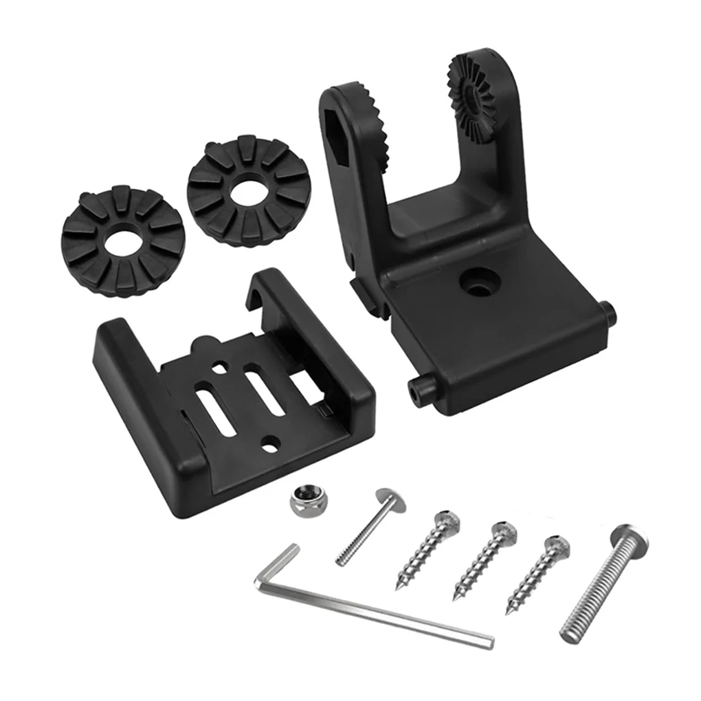 

ABS Transducer Bracket Plastic Transom Mounting Hardware Kit Transducer Bracket Transducer