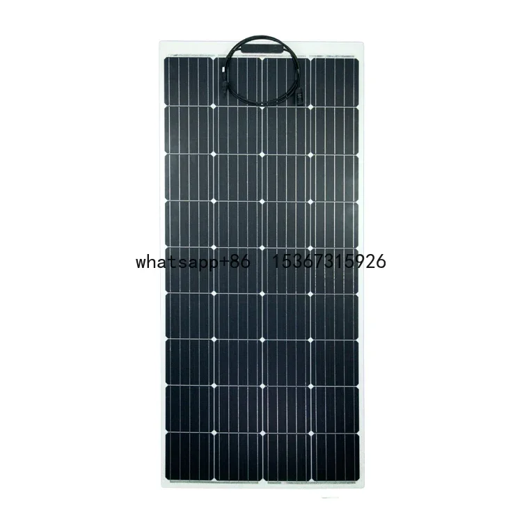 Flexible Lightweight Solar Panel  130W 150W 180W 200W  Photovoltaic Module