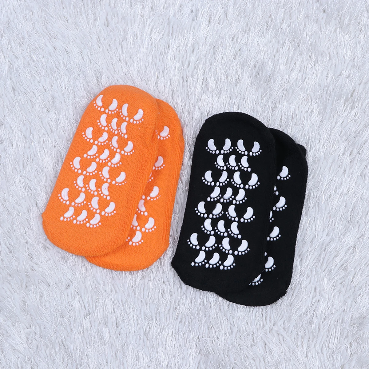 

2 Pairs Moisturizing Socks Thick Women Floor Short Whitening Cotton No Deform Suitable Tight Anti Skid Long Period