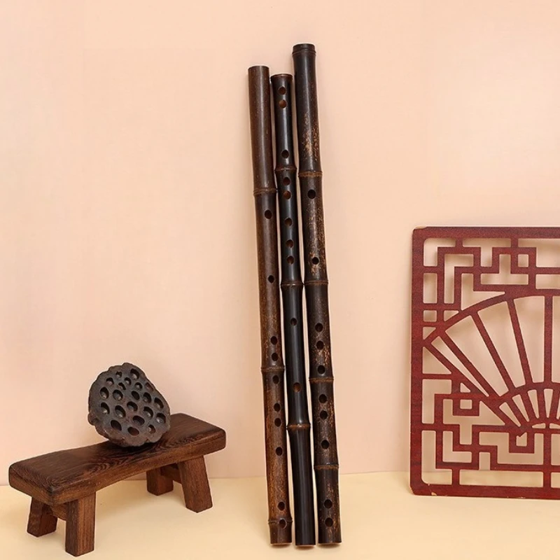 Traditional Bamboo Flute 1section Professional Transverse Flute Beginner Adult Blowing Wind Instruments Chinese Ethnic Flutes