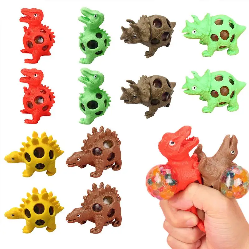 

Family Squeeze Out Dinosaur Antistress Animal Sensory Toys Squeeze Grape Balls Funny Reduce Pressure Dinosaur Animals Tricky Toy