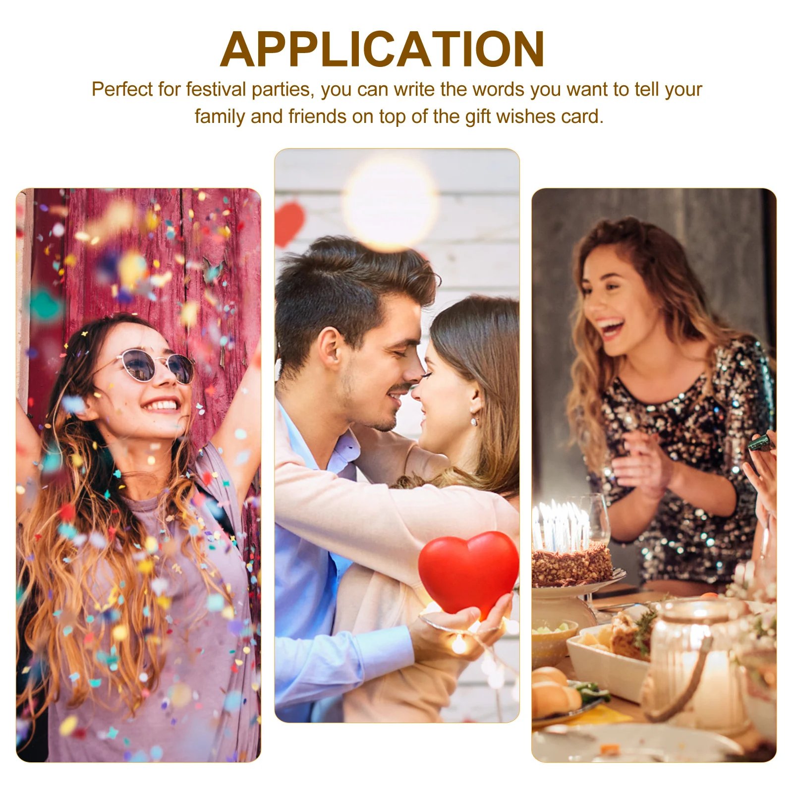 

8 шт., набор канцелярских товаров для поздравлений, романтические открытки для написания сообщений для фестиваля, вечеринки, подарок, благословение, винтажные приглашения