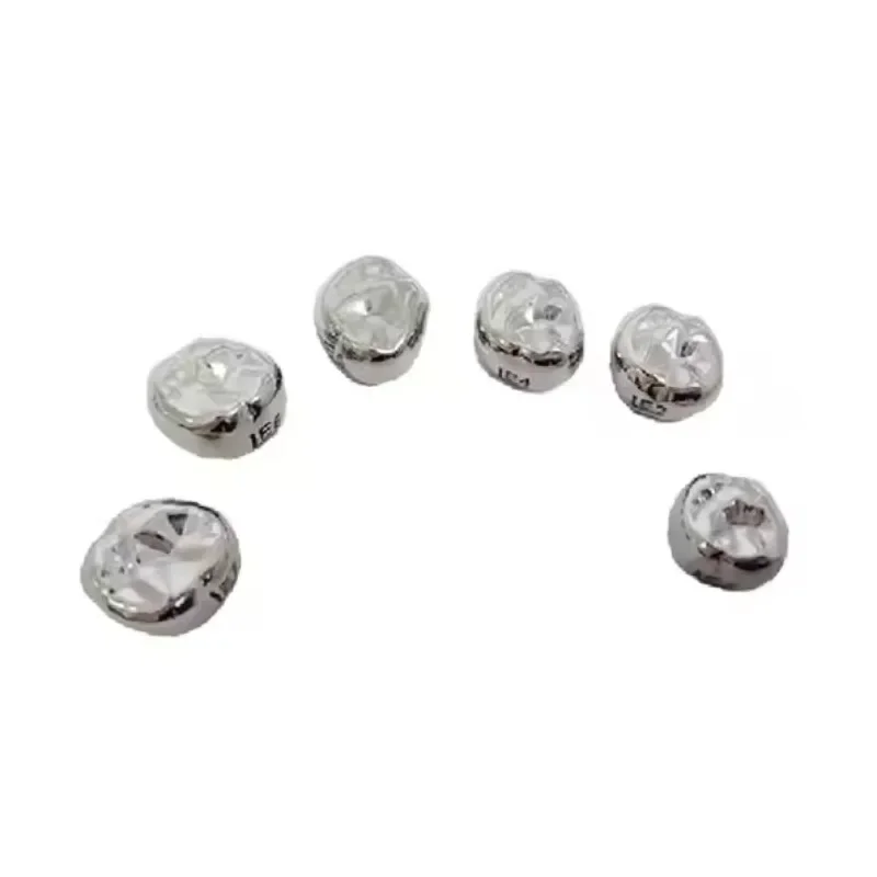 Health dent istry Stainless Steel Children's Metal Crowns Electric Primary Molar de ntal Cleaning Filling Teeth Equipment