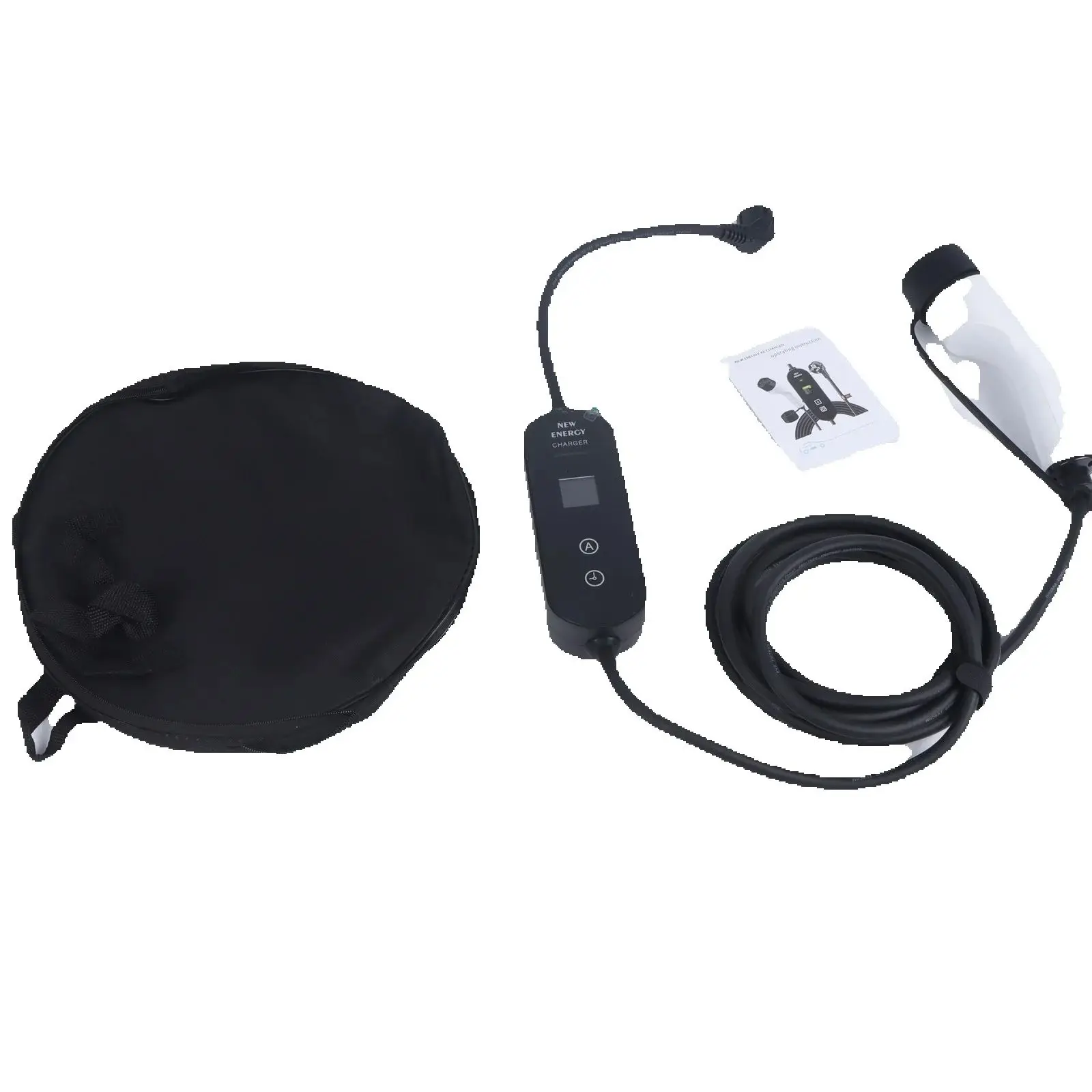 Type2 European Standard Charging Gun Holder FOR Electric Vehicle Interface 1PC High-Density Plastic